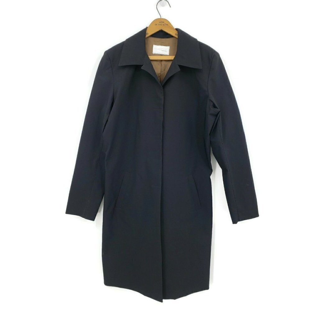 Equestrian Designs Santa Barbara Jacket Womens S/M? Long Coat Button Front